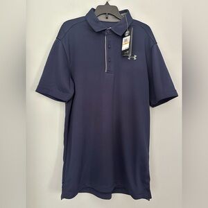 Under Armour Navy Blue Polo Shirt Size Small NWT